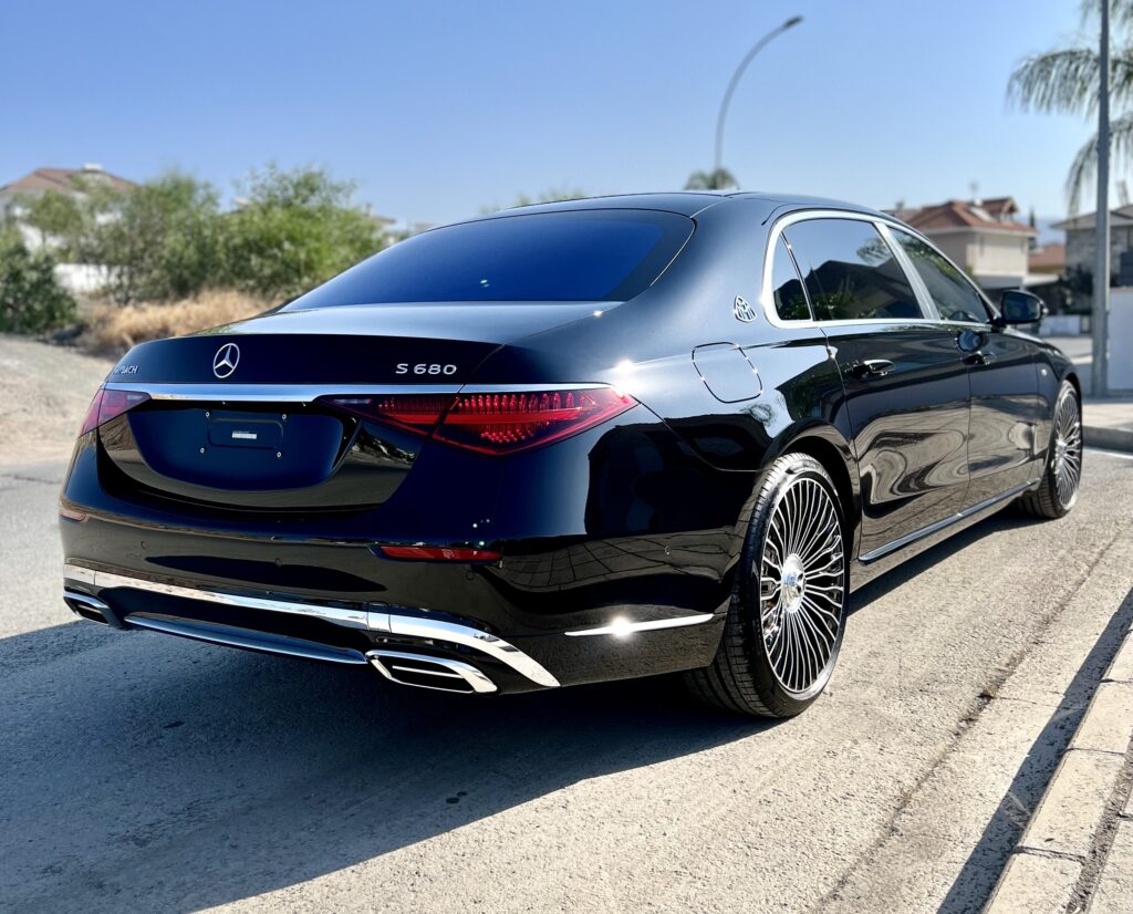 New Mercedes Benz Maybach s680 full ceramic coating to a very special handmade paint